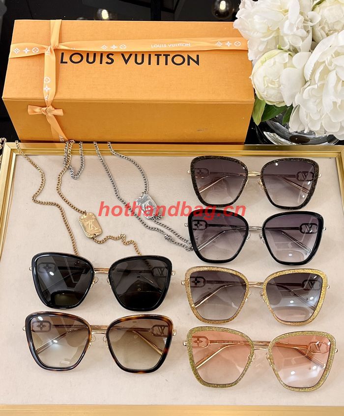 Louis Vuitton Sunglasses Top Quality LVS02251 Louis Vuitton Sunglasses Top Quality LVS02251